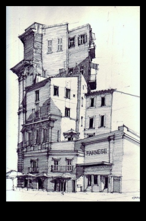 Αρχιτεκτονικά πορτρέτα: Εικονογράφηση κτιρίων με χαρακτήρα