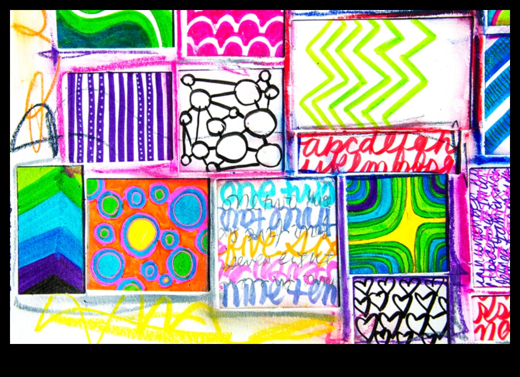 Εξερευνήστε τις ατελείωτες δυνατότητες των μοτίβων μαρκαδόρων 5 Εξερεύνηση μοτίβων μαρκαδόρων: Δημιουργία λεπτομερών και περίπλοκων σχεδίων