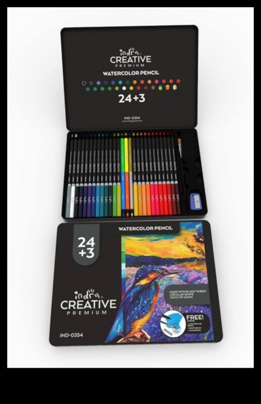 The Magic of Hues: Δημιουργία μαγευτικών σκηνών με μολύβια ακουαρέλας